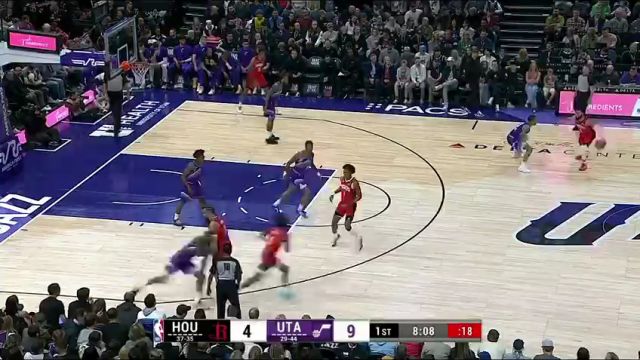【2024年03月30日】NBA常規(guī)賽:火箭vs爵士第1節(jié)英文原聲錄像回放