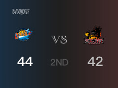 CBA常规赛：四川以44-42领先江苏，结束半场