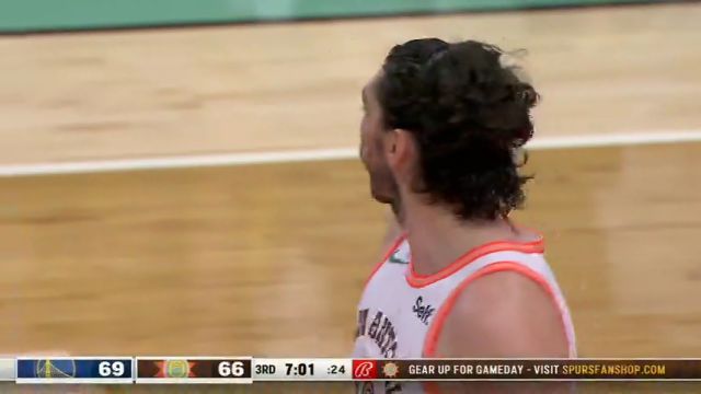 【2024年04月01日】 NBA常規(guī)賽:勇士vs馬刺第3節(jié)中文解說錄像回放