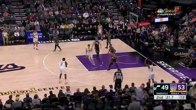 【2024年04月01日】NBA常規(guī)賽:爵士vs國王第2節(jié)英文原聲錄像回放