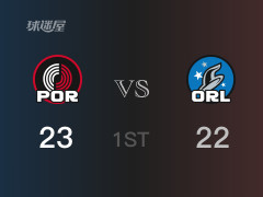 NBA常規(guī)賽：開拓者以25-24領(lǐng)先魔術(shù)，結(jié)束首節(jié)
