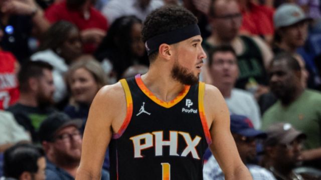 【2024年04月02日 太陽vs鵜鶘集錦】布克52分創(chuàng)5大紀(jì)錄：8記三分新高 對陣鵜鶘連續(xù)3場50+歷史第2人