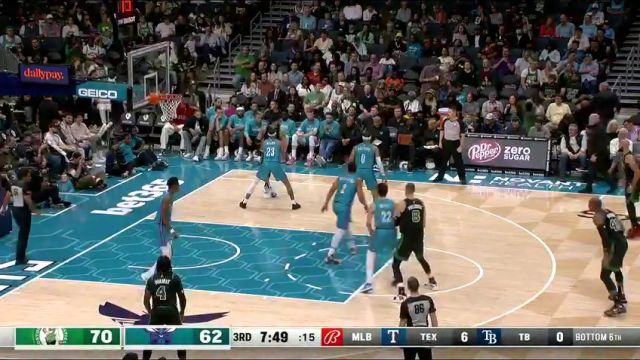 【2024年04月02日】NBA常規(guī)賽:凱爾特人vs黃蜂第3節(jié)英文原聲錄像回放