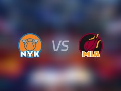 NBA常规赛尼克斯vs热火全场高清中文录像回放(2024年04月03日)