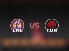 NBA常规赛：湖人vs猛龙录像回放(2024年04月03日)