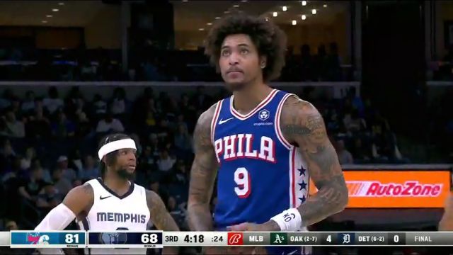 【2024年04月07日】NBA常規(guī)賽:費城vs灰熊第3節(jié)中文解說錄像回放