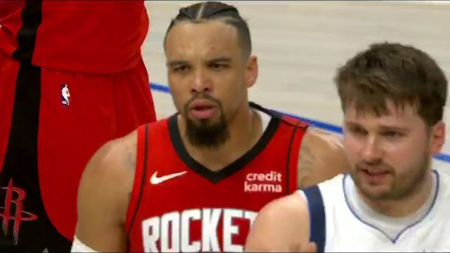 【2024年04月08日】NBA常規(guī)賽：火箭vs獨(dú)行俠第3節(jié)英文原聲錄像回放