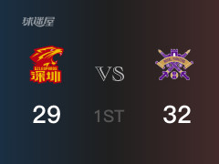 CBA季后赛：首节战罢，北控以32- 29领先深圳，费尔德12分2篮板3助攻