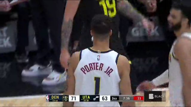 【2024年04月10日】NBA常規(guī)賽：掘金vs爵士第3節(jié)中文解說錄像回放