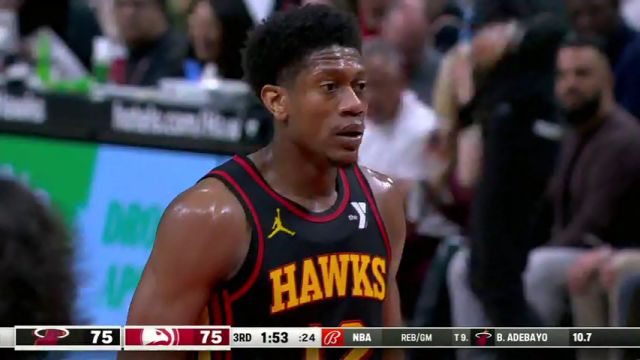 【2024年04月10日】NBA常規(guī)賽：熱火vs老鷹第3節(jié)中文解說(shuō)錄像回放