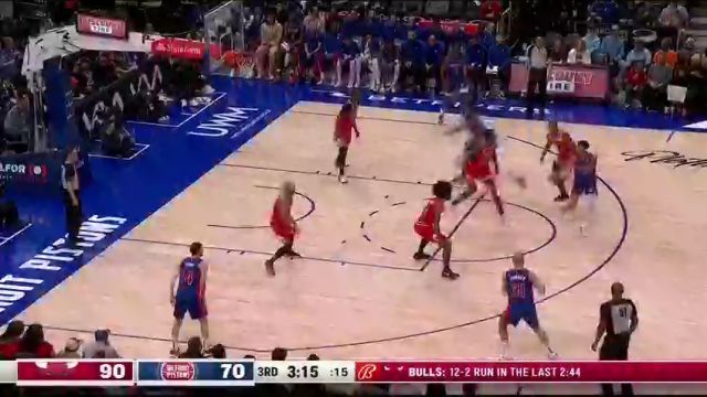 【2024年04月12日】NBA常規(guī)賽:公牛vs活塞第3節(jié)中文解說(shuō)錄像回放