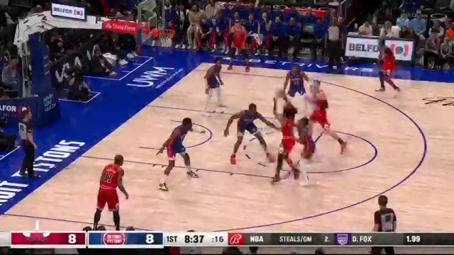 【2024年04月13日】NBA常規(guī)賽：步行者vs騎士第1節(jié)英文原聲錄像回放