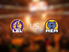 NBA常规赛：湖人vs灰熊录像回放(2024年04月13日)