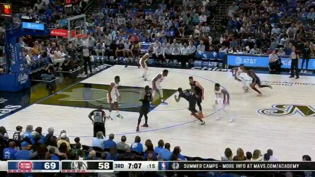 【2024年04月13日】NBA常規(guī)賽：活塞vs獨(dú)行俠第3節(jié)中文解說錄像回放