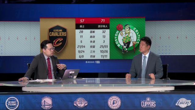 【2024年05月08日】NBA东部半决赛G1：骑士vs凯尔特人第3节中文解说录像回放