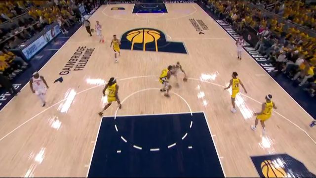 【2024年05月11日】NBA季后賽：尼克斯vs步行者第3節(jié)中文解說錄像回放