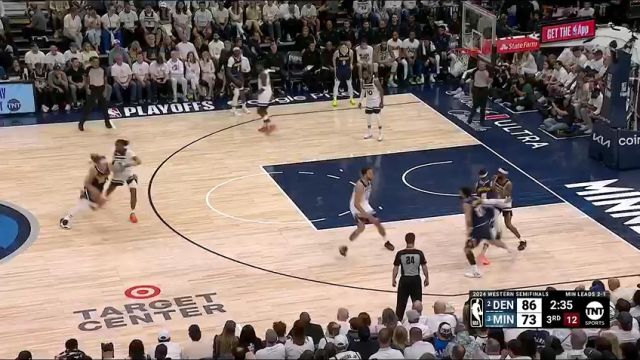 【2024年05月13日】NBA西部半決賽G4：掘金vs森林狼第3節(jié)中文解說錄像回放