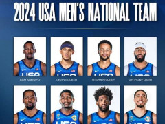 美媒发布美国男篮奥运代表队名单：选出你心目中的首发5人组