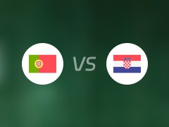 【国际赛】葡萄牙vs克罗地亚比赛结果：葡萄牙(1-2)克罗地亚比分战报(2024年06月09日)