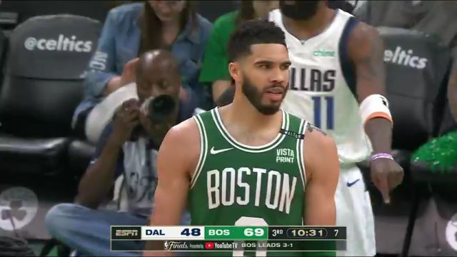 【2024年06月18日】NBA總決賽G5：獨(dú)行俠vs凱爾特人第3節(jié)英文原聲錄像回放