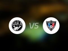 【芬超】哈卡vs英特土尔库比赛结果：哈卡(0-0)英特土尔库比分战报(2024年06月20日)