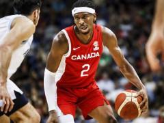 加拿大男篮热身赛不敌美国男篮  亚历山大状态不佳