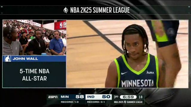 【2024年07月15日】NBA夏季联赛：森林狼vs步行者第3节中文解说录像回放