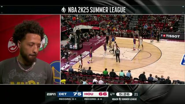 【2024年07月16日】NBA夏季联赛：活塞vs火箭第4节中文解说录像回放