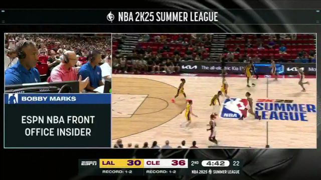 【2024年07月19日】NBA夏季联赛：湖人vs骑士第2节中文解说录像回放