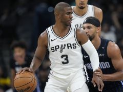  NBA季前赛：马刺17分逆转魔术 保罗首秀5分文班亚马11+9 