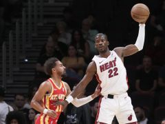 NBA季前赛战报：热火轰24-2逆转老鹰 巴特勒24分特雷杨10+7