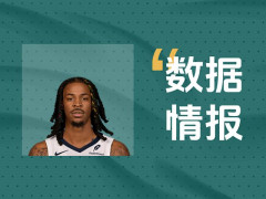  手感火烫！灰熊莫兰特状态出色半场7投3中得到11分2板5助 