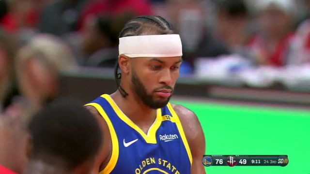 【2024年11月03日】NBA常规赛：勇士vs火箭第3节中文解说录像回放