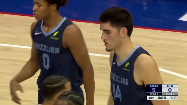 【2024年11月03日】NBA常規(guī)賽:灰熊vs76人第1節(jié)英文原聲錄像回放
