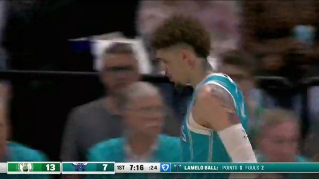 【2024年11月03日】NBA常規(guī)賽：凱爾特人vs黃蜂第1節(jié)英文原聲錄像回放