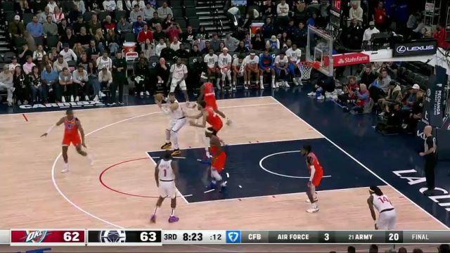 【2024年11月03日】NBA常規(guī)賽：雷霆vs快船第3節(jié)英文原聲錄像回放