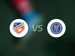 【美职足】辛辛那提FCvs纽约城比赛结果：辛辛那提FC(0-0)纽约城比分战报(2024年11月10日)