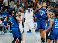  NBA杯：76人负魔术12战10败 恩比德20+8乔治15中4 