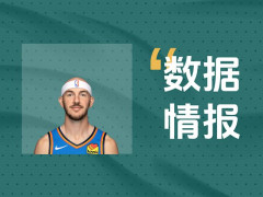  扛起进攻！雷霆卡鲁索半场9投7中轰下15分2助2断 