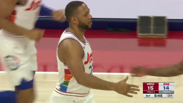 【2024年11月28日】NBA常規(guī)賽：火箭vs76人第1節(jié)中文解說錄像回放