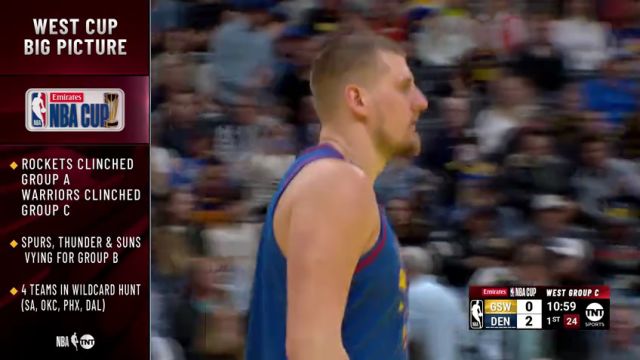 【2024年12月04日】NBA杯小组赛：勇士vs掘金第1节中文解说录像回放