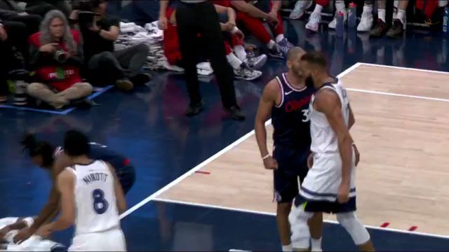 【2024年12月05日】NBA常規(guī)賽：森林狼vs快船第2節(jié)英文原聲錄像回放