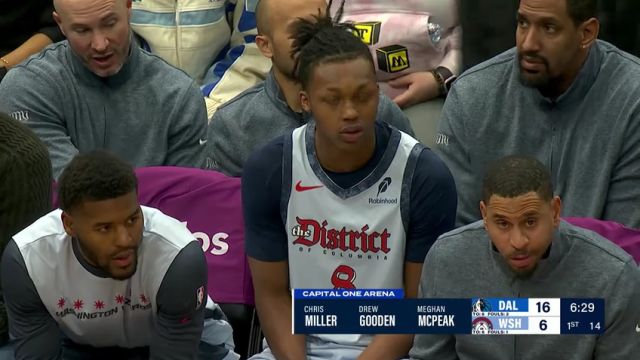 【2024年12月06日】NBA常規(guī)賽：獨(dú)行俠vs奇才第1節(jié)中文解說(shuō)錄像回放