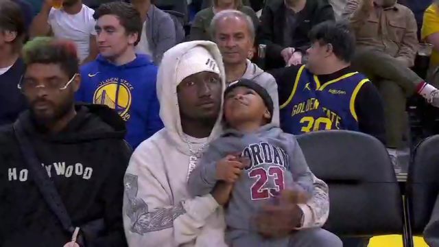 【2024年12月07日】NBA常規(guī)賽：森林狼vs勇士第2節(jié)英文原聲錄像回放