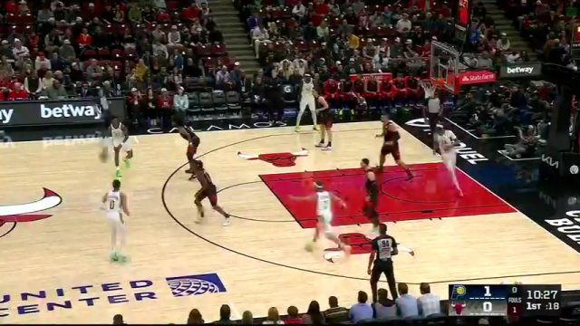 【2024年12月07日】NBA常規(guī)賽:步行者vs公牛第1節(jié)英文原聲錄像回放
