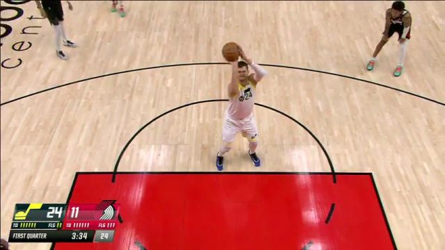 【2024年12月07日】NBA常規(guī)賽:爵士vs開拓者第1節(jié)中文解說錄像回放