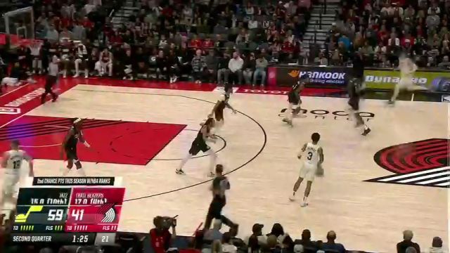 【2024年12月07日】NBA常規(guī)賽:爵士vs開拓者第2節(jié)中文解說錄像回放