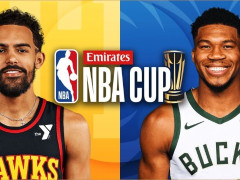  NBA杯赛半决赛：老鹰vs雄鹿比分预测（12.15）老鹰能否取胜晋级？ 