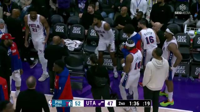 【2024年12月29日】NBA常規(guī)賽:76人vs爵士第2節(jié)中文解說錄像回放