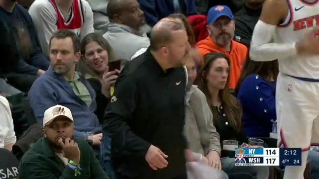 【2024年12月29日】NBA常規(guī)賽：尼克斯vs奇才第4節(jié)英文原聲錄像回放